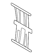 58144T1200 - Brakes: Brake Pads Retainer Spring for Genesis: Electrified G80, Electrified GV70, G80, G90, GV60, GV70, GV80, GV80 Coupe | Hyundai: Ioniq 5 N Image