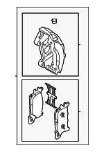 58110AR100SBK - : Caliper Assembly for Hyundai Image