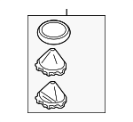 51167052161 - Body: Trim Bezel for Mini: Cooper Image