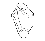 4D1867266G43K - Body: Cowl Trim for Audi: A8, A8 Quattro, S8 Image