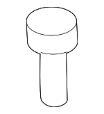 Interior Quarter Panel Trim Panel Rivet