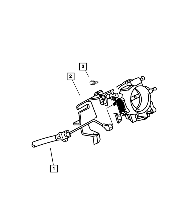 4854061AD - Fuel: Accelerator Cable for Mopar Image