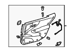 676305AD1029 - Body: Door Trim Panel for Lexus: LS500, LS500h Image