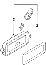B619084M00 - : Side Marker Lamp for Nissan Image