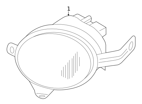 Fog Lamps for 2001 Nissan Quest #0