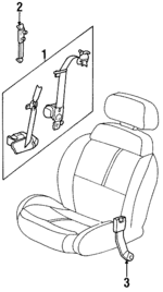 21039767 - Electrical: Retractor Assembly for GM Image