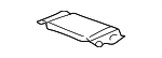 18182PHMG00 - Exhaust: Heat Shield for Honda: Insight Image