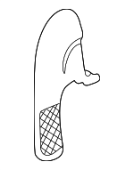 AWR3408LPW - Body: Handle for Land-Rover Image