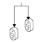 20651JJ00B - Exhaust: Center Pipe Insulator for Nissan Image