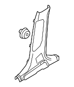 85835P1000WK - Body: Lower Center Pillar Trim for Kia: Sportage Image