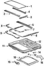 6363524020G0 - : 1992-1996 Lexus - Front Trim for Lexus: SC300, SC400 Image