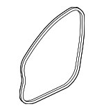 T4A41283 - Body: Weather-strip On Body for Jaguar: F-Pace Image