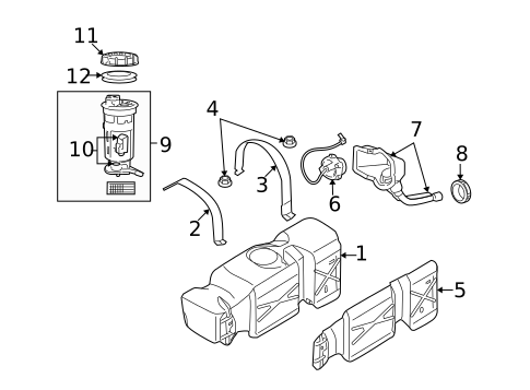 Fuel Pumps & Related Components for 2007 Dodge Ram 1500 #0