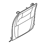 52109475886 - Body: Seat Back Panel for BMW Image