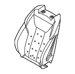 52107496857 - Body: Seat Back Pad for BMW Image
