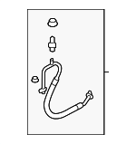 97762G9150 - : Discharge Hose for Genesis: G70 Image