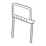 88897670 - Body: Headrest for Cadillac: CTS, SRX, STS Image