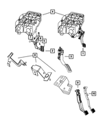 55398038AA - Fuel: Adjustable Pedal Assembly for Mopar Image image