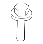 J9C28661 - : Catalytic Converter Bolt for Jaguar: E-Pace Image