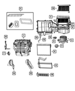 68018107AB - Air Conditioners and Heaters: A/c And Heater Drain for Mopar Image