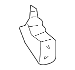 3B9860199B - Body: Retainer for Volkswagen: Passat Image