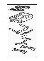 20929302 - Body: Seat Frame for GM Image