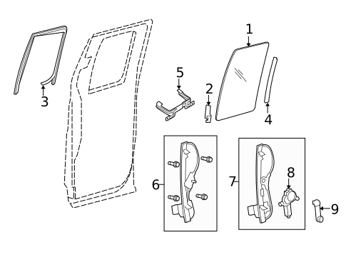 Rear Door for 2014 Ford F-150 #1