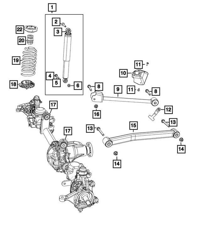 68607521AB - : Front Coil Spring, Right for Mopar Image