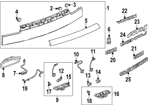 Liftgate for 2025 GMC Yukon XL #0