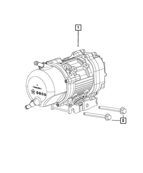 Power Steering Pump and Reservoir for 2020 Jeep Gladiator #1