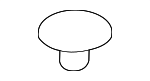 3B7941089 - Electrical: Headlight Bulb Cap for Volkswagen Image