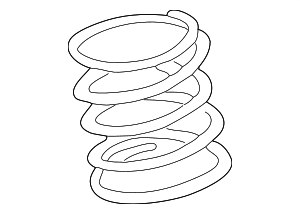4813102E10 - Suspension: Coil Spring for Toyota: Corolla Image