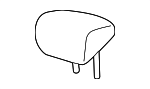 82940TX6A01ZC - Body: Headrest, Center for Acura: ILX Image