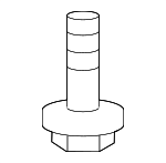 N90968602 - Exhaust: Rear Hanger Bolt for Porsche: Panamera Image