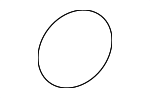 9769034310 - HVAC: A/C Refrigerant Line O-Ring for Hyundai Image image