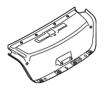 51497357098 - Body: Trunk Lid Trim for BMW Image
