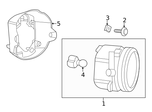 Fog Lamps for 2011 Dodge Durango #0
