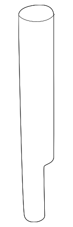 2068856004 - Body: Cover for Mercedes-Benz: C 300, C 43 AMG&amp;reg;, C 63 AMG&amp;reg; S E Performance Image image