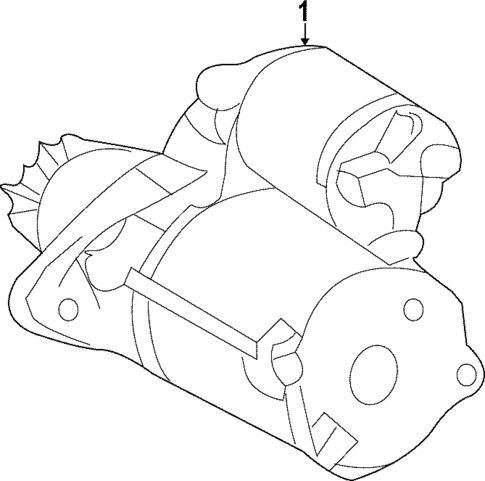 Starter for 2025 Lexus NX350h #0
