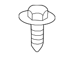 90165TZ3A01 - Body: Lower Trim Bolt for Acura Image