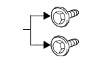 90109TZ5A00 - Body: Bumper Cover Bolt for Acura Image
