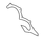 162710F010 - Cooling System: Water Pump Assembly Gasket for Lexus: GS400, GS430, GX470, LS400, LS430, LX470, SC400, SC430 Image