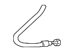 52039404 - Steering: Power Steering Return Hose for Dodge: Dakota, Durango, Ramcharger, W150, W250, W350 Image
