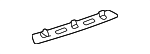 7681133050 - Body: License Molding for Lexus: ES300 Image