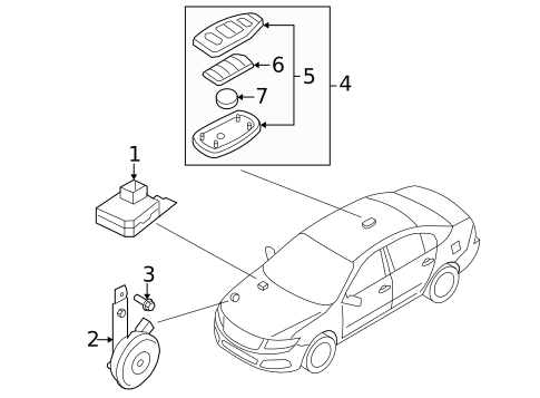Anti-Theft System for 2010 Kia Optima #0