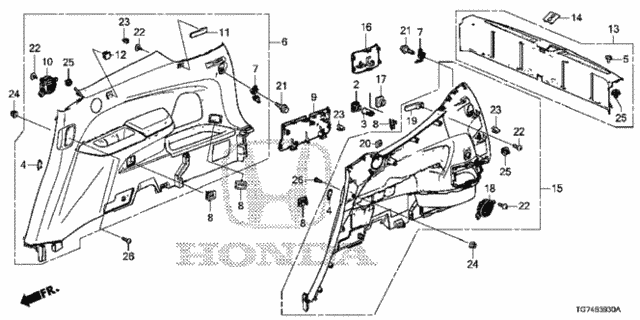 Side Lining for 2016 Honda Pilot #0