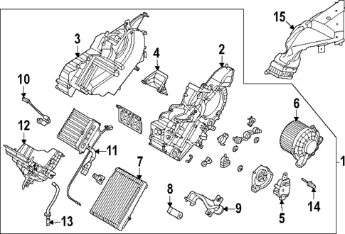 Rear Evaporator for 2025 Kia EV9 #0