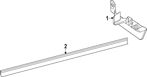 Exterior Trim - Pillars for 2025 Toyota Crown #0