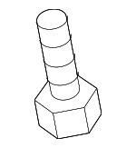 4401A169 - Steering: Lower Shaft Bolt for Mitsubishi Image