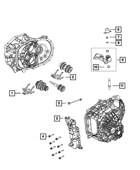 Fork and Rails for 2018 Fiat 500X #0